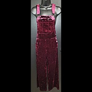 Crushed Velvet Jumpsuit